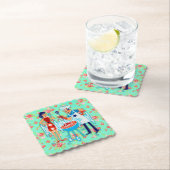 レトロの父の日のコースター ペーパーコースター (インサイチュ)