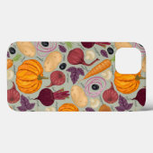 レトロの生鮮野菜の背景 Case-Mate iPhoneケース (裏面 (横))