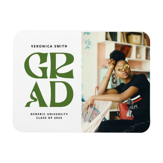 レトロの発表 マグネット (横)