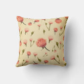 レトロの白いカセットパターンの愛カスタマイズ クッション (裏面)