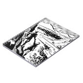 レトロの石の登山 ノートブック (左側)