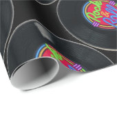 レトロの石及びロールビニールの包装紙 ラッピングペーパー (ロールコーナー)