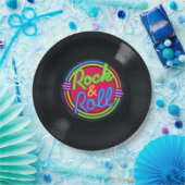 レトロの石及びロールビニールの紙皿 ペーパープレート (パーティー)