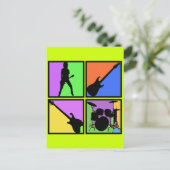 レトロの石畳 ポストカード (スタンド正面)