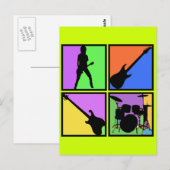 レトロの石畳 ポストカード (正面/裏面)