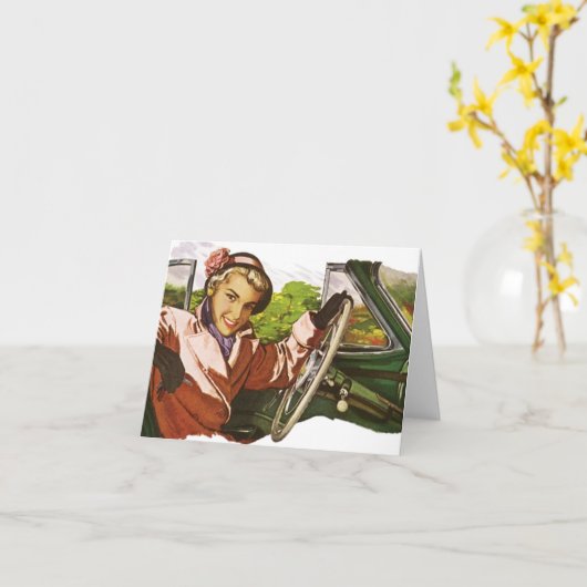 レトロの空白のなカード訪問は招待状旅行感謝していしています カード (黄色い花)