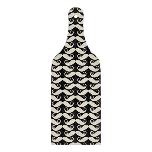 レトロの粋なハンドルバーの髭 カッティングボード (正面)