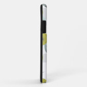 レトロの緑のケシの花模様 Case-Mate iPhoneケース (裏面/右)