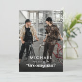 レトロの脚本と写真が私のグロムスマンになる 案内状 (スタンド正面)