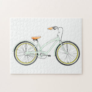 レトロの自転車 ジグソーパズル