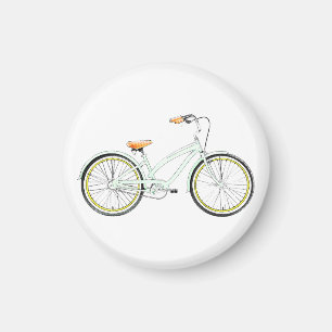 レトロの自転車 マグネット