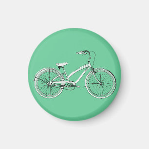 レトロの自転車 マグネット