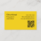 レトロの色はっきりしたとブランド名、色 名刺 (裏面)