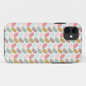 レトロの花のパターン(の模様が)あるな場合 Case-Mate iPhoneケース (裏面(横))