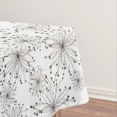 レトロの花の背景 テーブルクロス (インサイチュ)