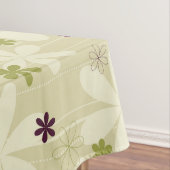 レトロの花の背景 テーブルクロス (インサイチュ)