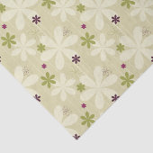 レトロの花の背景 薄葉紙 (詳細)