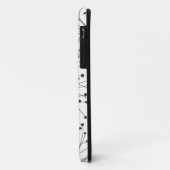レトロの花の背景 Case-Mate iPhoneケース (裏面/左)
