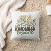 レトロの花は優しさ開花 クッション (ブランケット)