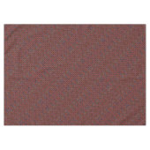 レトロの花サンゴ食器 テーブルクロス (正面(横))