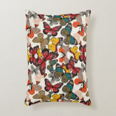 レトロの花パターン2 アクセントクッション (正面(垂直))