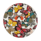 レトロの花パターン2 カッティングボード (正面)