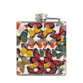 レトロの花パターン2 フラスク (裏面)