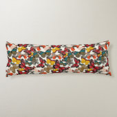 レトロの花パターン2 ボディピロー (裏面)