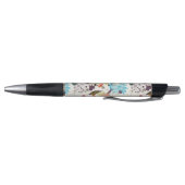 レトロの花パターン2 ボールペン (底)