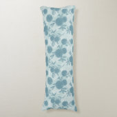 レトロの花パターン2 2 ボディピロー (正面縦)