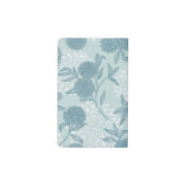 レトロの花パターン2 2 ポケットMoleskineノートブック (裏面)