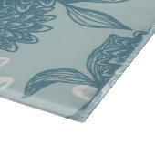 レトロの花パターン2 3 カッティングボード (角)