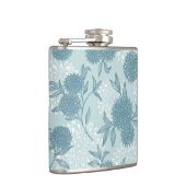レトロの花パターン2 3 フラスク (右)