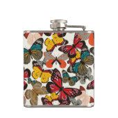 レトロの花パターン6 フラスク (裏面)