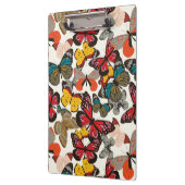 レトロの花パターン7 クリップボード (左)