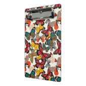 レトロの花パターン ミニクリップボード (アングル2)