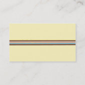 レトロの花 名刺 (裏面)