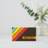 レトロの芸術家 名刺 (スタンド正面)