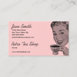 レトロの茶 名刺