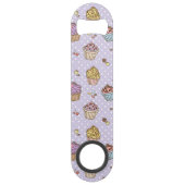 レトロの菓子パターン スピード栓抜き (裏面)