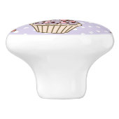 レトロの菓子パターン セラミックノブ (側面)