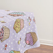 レトロの菓子パターン テーブルクロス (インサイチュ)