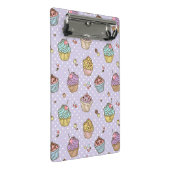 レトロの菓子パターン ミニクリップボード (アングル)