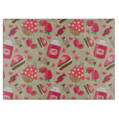 レトロの菓子 カッティングボード (正面)