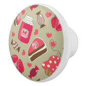 レトロの菓子 セラミックノブ (右)