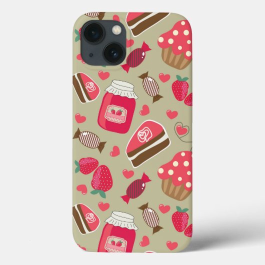 レトロの菓子 Case-Mate iPhoneケース (裏面)