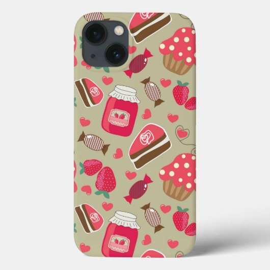レトロの菓子 Case-Mate iPhoneケース (裏面)