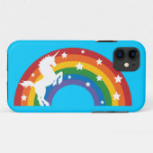 レトロの虹のユニコーンのiPhone 5/5Sの場合 Case-Mate iPhoneケース (裏面(横))