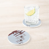 レトロの複葉機 コースター (側面)