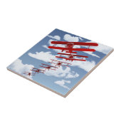 レトロの複葉機 タイル (側面)